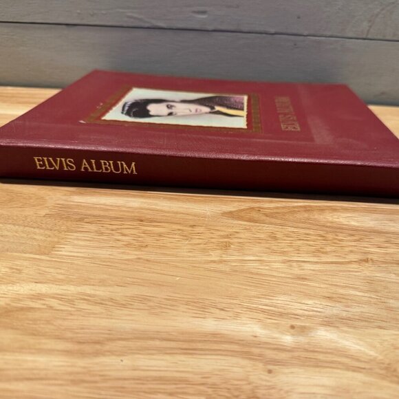 ELVIS ALBUM 1991 COLLECTOR'S BOOK HARDCOVER  9 3/4"x12 1/2"-320 PGS--EXC. COND. - Picture 2 of 6